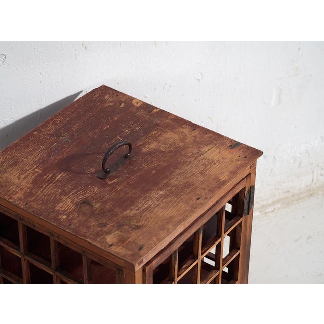 Antique Japanese Wooden Display Cabinet For Sale - Image 3 of 13