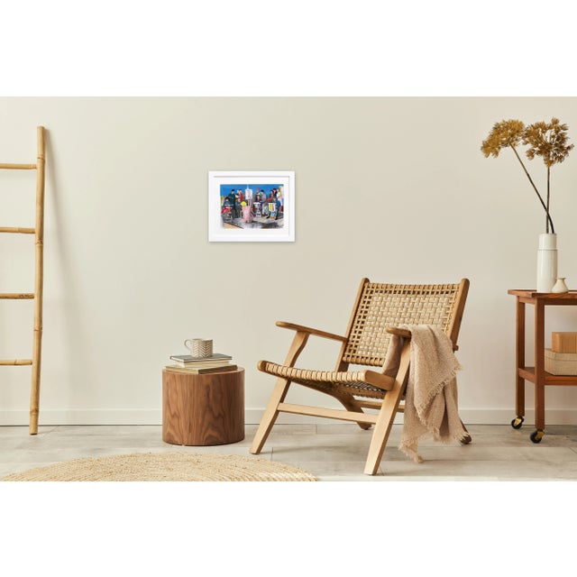 Plastic "The Social Worker #11" Original Artwork by Fabio Coruzzi For Sale - Image 7 of 8