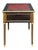 Early 20th Century Louis XVI Ebonized Writing Table or Desk With Embossed Leather Top From France For Sale - Image 5 of 16