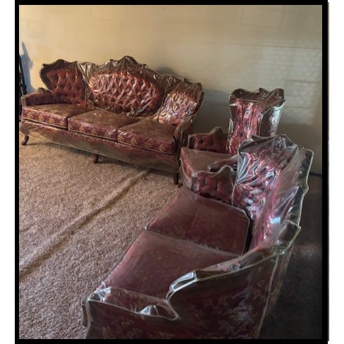 1960s French Provincial Living Room Set For Sale - Image 11 of 18