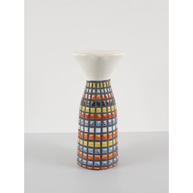 Roger Capron Ceramic Orangeade Service with Pitcher and Mazagrans by Roger Capron, 1950s, Set of 7 For Sale - Image 4 of 12