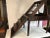 1930s 1930s Antique Bench Seat With Hidden Step Ladder | English Traditional Storage Bench For Sale - Image 5 of 12
