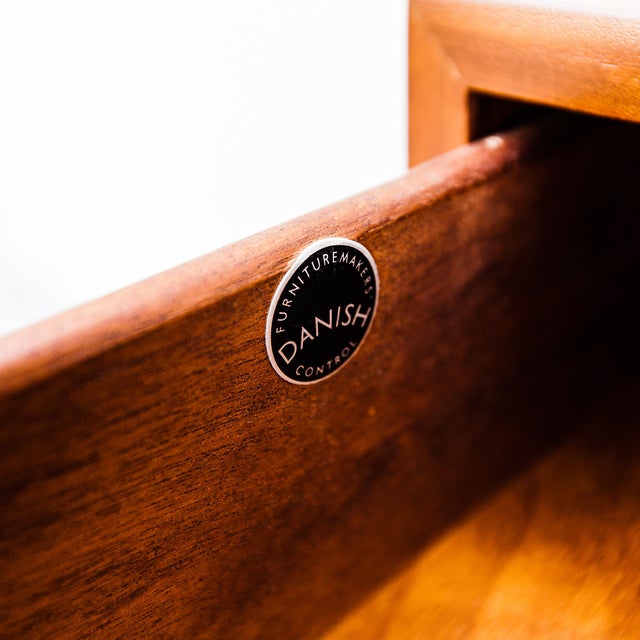 1960s Restored Ib Kofod-Larsen Danish Modern Teak Chest of Drawers by Brande Mobelfabrik For Sale - Image 11 of 16