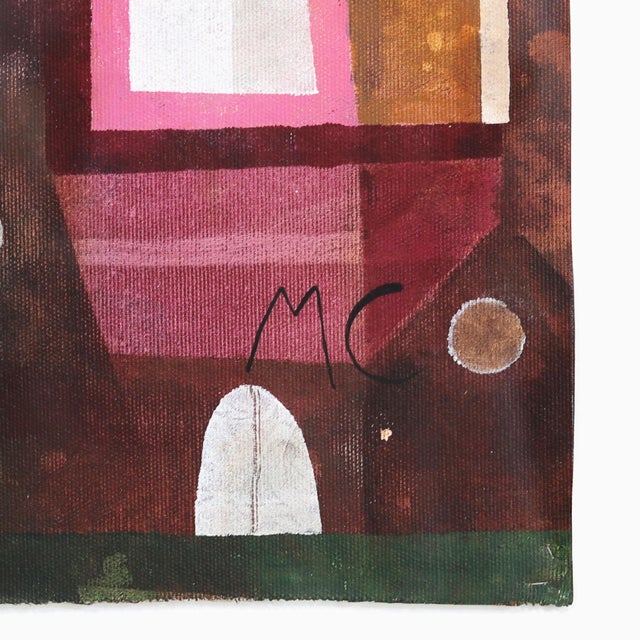 Sailing Through the Day - Abstract Colorful Urban Collage Mixed Media Original Artwork by Maria C Bernhardsson For Sale - Image 9 of 9