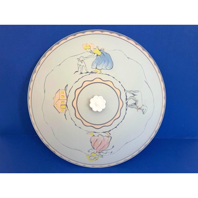 Children's 1950s Nursery Rhyme Flush Light For Sale - Image 3 of 15