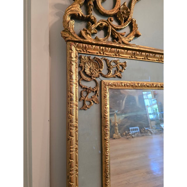Vintage Mid Century Modern Hollywood Glamour Regency Mirror For Sale In New York - Image 6 of 11