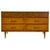 Crafted by Bassett Furniture Industries, this vintage mid-century modern double dresser features warm walnut wood grain...