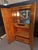 This cabinet can be used with or without the top glass door piece. I am showing pictures both ways. Price includes both...