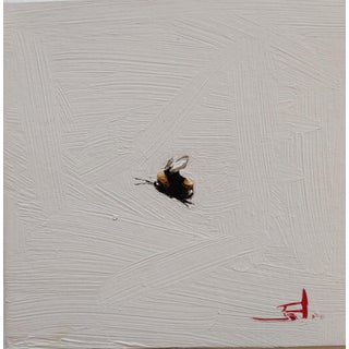 Bumble Bee Oil Painting by Vivek Mandalia For Sale