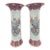 Pair of Famille Rose Beaker Vases For Sale