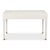 Art Deco Shagreen Writing Desk in White with Brass Ring Pulls For Sale In Raleigh - Image 6 of 12