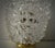 Round Murano Glass and Brass Light Pink Wall Sconce, 2000 For Sale - Image 9 of 11
