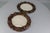Oval Carved Walnut Picture Frames with Flowers, 1920s, Set of 2 For Sale - Image 4 of 18