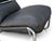 Italian Living Room Chair in Black Leather and Tubular Steel, 1970s For Sale - Image 6 of 8