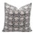 Fabdivine Floral Block Print Pillow Cover 12x20 Inch Duck Canvas-Ulta Kamal For Sale