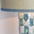 Ceramic Table Lamp with Silk Lampshade by R. Houben, 1970 For Sale - Image 3 of 11