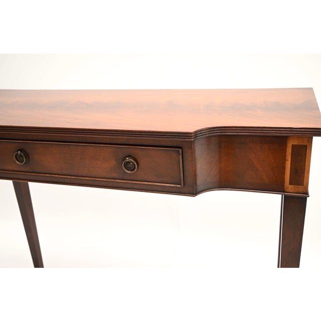 Georgian Inlaid Console Table, 1930 For Sale - Image 9 of 11