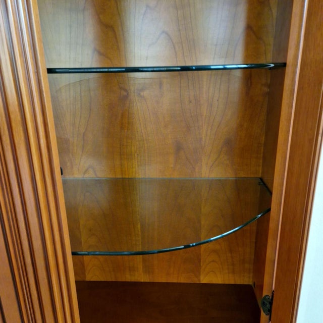 Italian Two-Level Showcase in Wood For Sale - Image 9 of 11