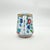 Handmade Ceramic Floral Tankard – Hand-Painted Red & Blue Tulips – Decorative Cup & Desk Organizer For Sale - Image 6 of 9