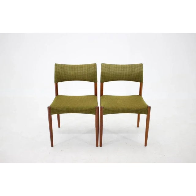Teak Dining Chairs by Ejner Larsen & Aksel Bender-Madsen, 1960s, Set of 4 For Sale - Image 6 of 11