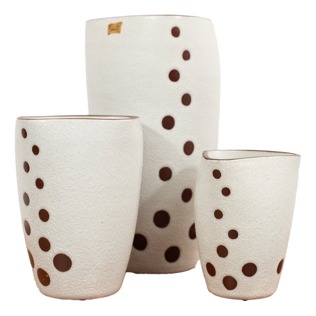 Vase Set by Ravelli, 1960s, Set of 3 For Sale