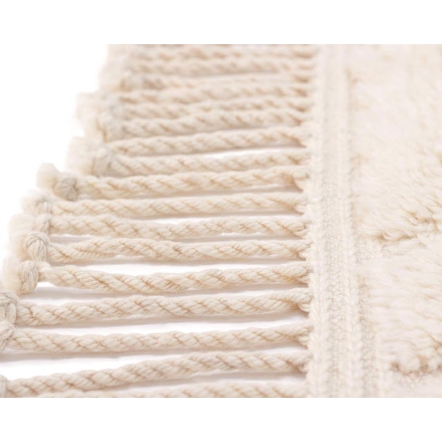 Contemporary Hand-Knotted Wool Rug by Azele Studio For Sale - Image 3 of 10