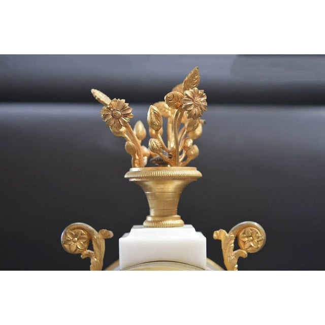 19th Century French Clockset For Sale - Image 4 of 10