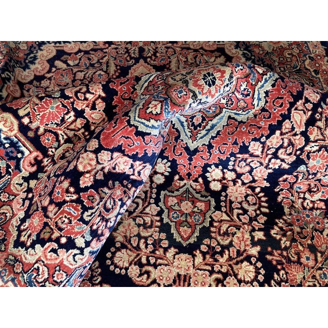 Vintage Sarouk Rug, 1940s For Sale - Image 14 of 16