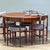 Elegant dining set from the Fresco collection designed by Viktor Wilkins for G-Plan (Red Label). The round extending table...