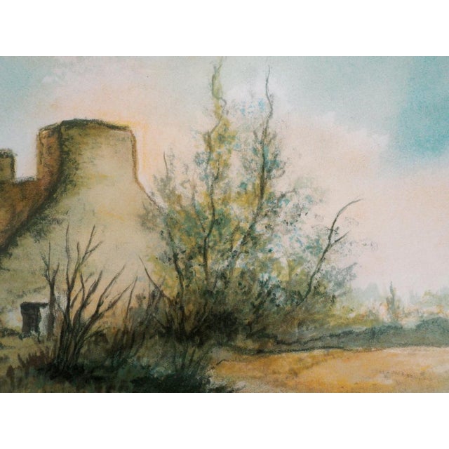 Modern Marguerite Maduzac, Les Chaumières de Bretagne, Lithograph For Sale - Image 3 of 9