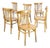 Bentwood Dining Chairs from TON, 1960s, Set of 6 For Sale