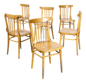 Bentwood Dining Chairs from TON, 1960s, Set of 6