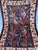 Afghan Peacock Area Rug, Hand-Knotted Wool, Floral, 4x6, Indigo & Magenta For Sale - Image 13 of 13
