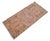 1970s Turkish Hand Made Small Rug Doormat Enrtyway Decor - 1'10" X 3'10" For Sale - Image 4 of 11