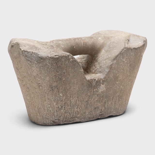 Today known by the Japanese name ishi-sashi, meaning awesome stone padlock, this type of stone weight was used as part...