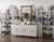 Avery Raffia Sideboard - White For Sale - Image 9 of 12