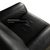 Black Leather Chair in Black from Lauuser For Sale - Image 8 of 15