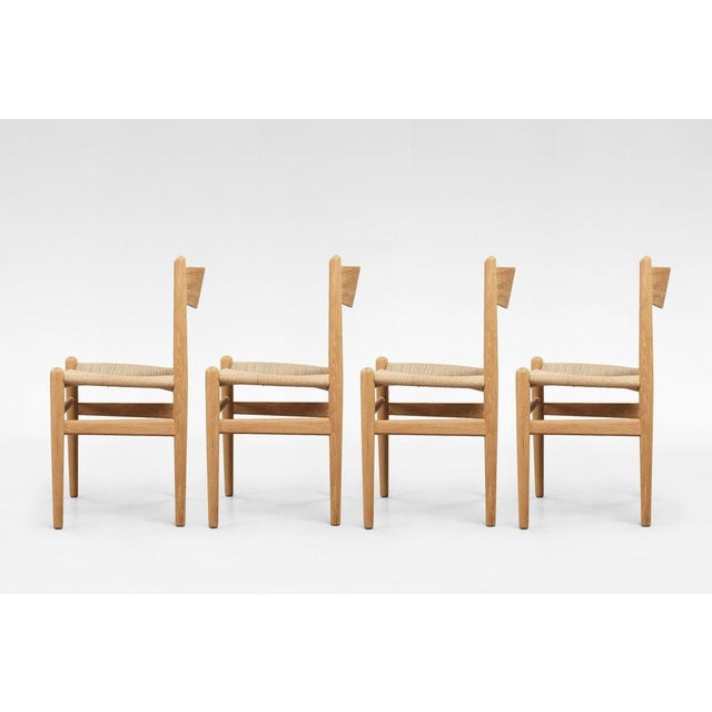 Vintage ch36 dining chairs designed by hans j. Wegner and produced by carl hansen & søn, denmark, in the 1960s. Crafted...