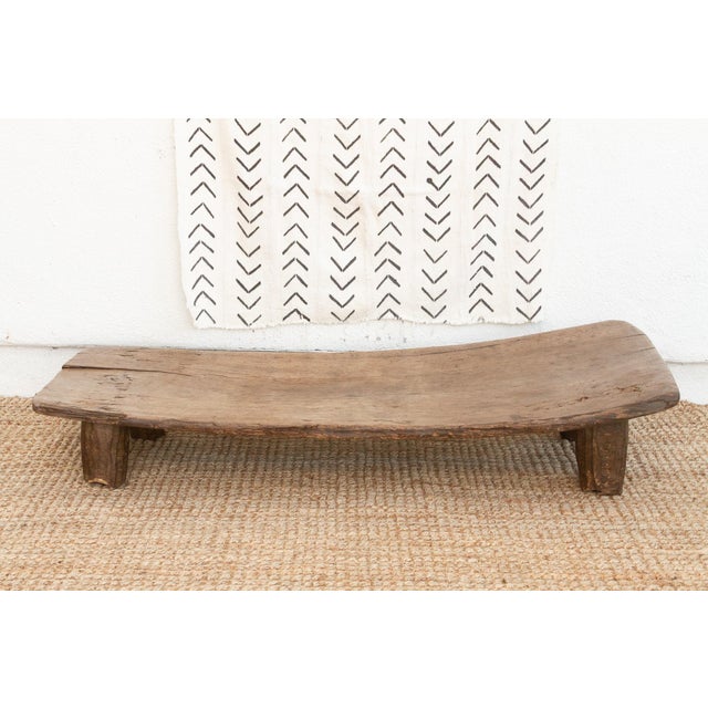African Konate Wabi-Sabi Primitive Coffee Table For Sale - Image 3 of 11