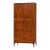 1960s Refinished Heywood Wakefield Contessa Armoire Dresser For Sale