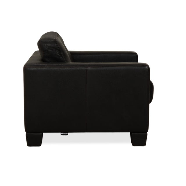 DS-270 Leather Armchair in Black Slate from de Sede For Sale - Image 13 of 16