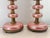 1940s Pair of Pink and Brass Boudoir Accent Lamps - a Pair For Sale - Image 4 of 6