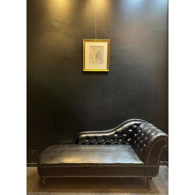 Gold Benjamin II Vautier, Listening No. 2, Graphite on Paper For Sale - Image 8 of 9