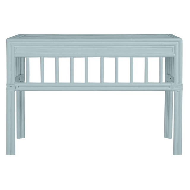 Chinoiserie David Francis Furniture for Chairish Colony Desk, Smoke For Sale - Image 3 of 4