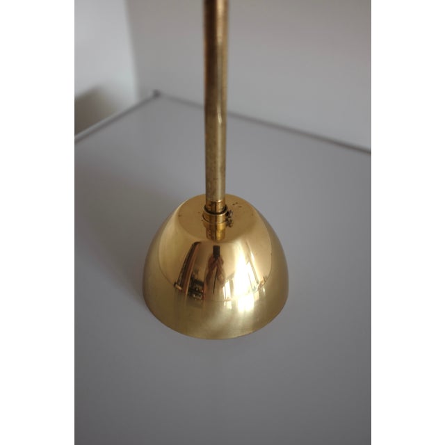 1960s Brass and Glass Chandelier T-808 by Hans-Agne Jakobsson For Sale - Image 10 of 12