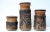Boho Chic Victoria Littlejohn Ceramic Canisters - Set of 3 For Sale - Image 3 of 4