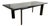 Pierre Cardin for Roche Bobois Vintage Black Lacquer Extension Dining Table For Sale