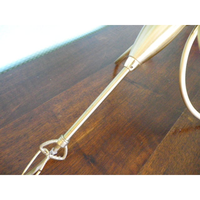 Five-Arm Chandelier with Marble-Effect Tinted Glass Shades from Honsel Brand, Germany, 1970s For Sale - Image 16 of 18