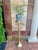 1980’s, Vintage, Polished Brass, Display/Pedestal Stand, Fluted Columns and a Stepped-Circular Base, Weighted, 36” Tall For Sale - Image 4 of 11