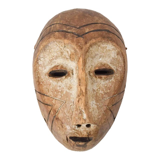 Early 20th Century Lega Bwami Society Mask For Sale